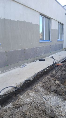 Betontreppe roh